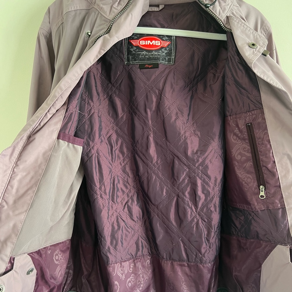 Lavender Ski/ Snow Sims Jacket - Picture 4 of 4